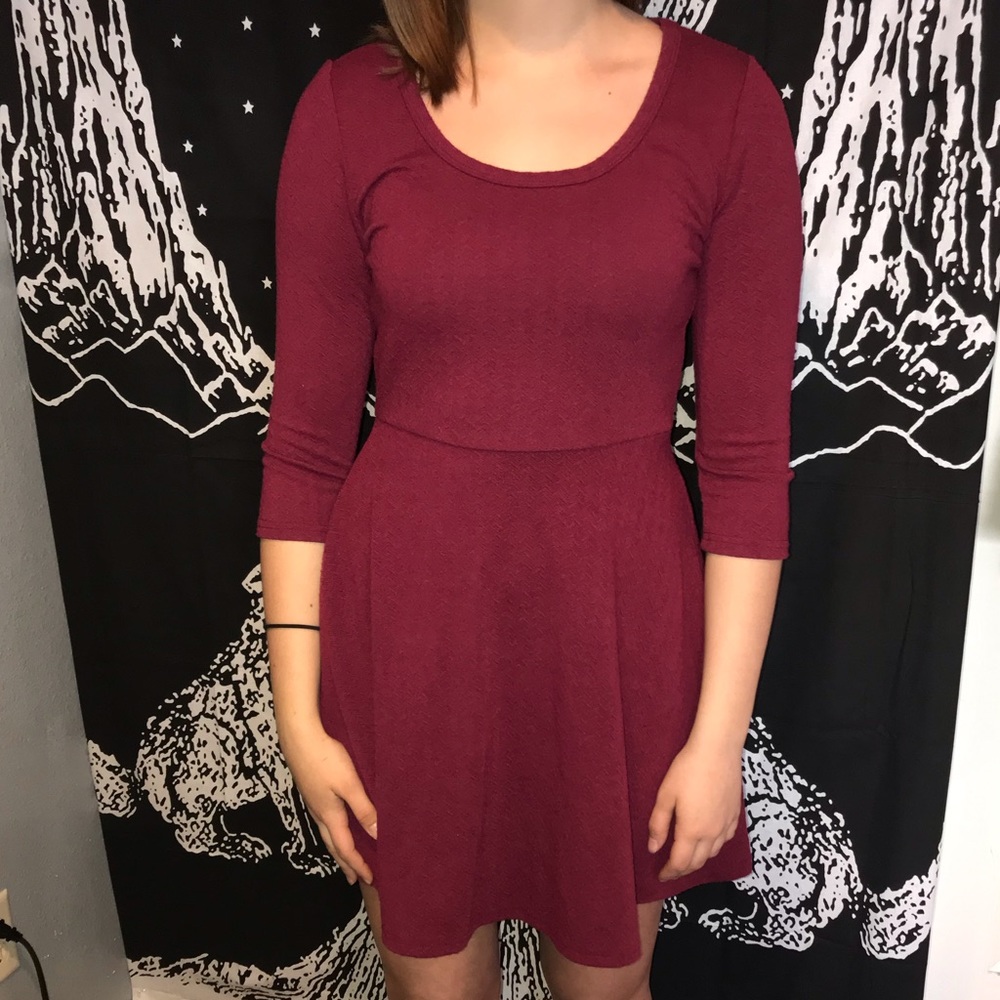 Red dress